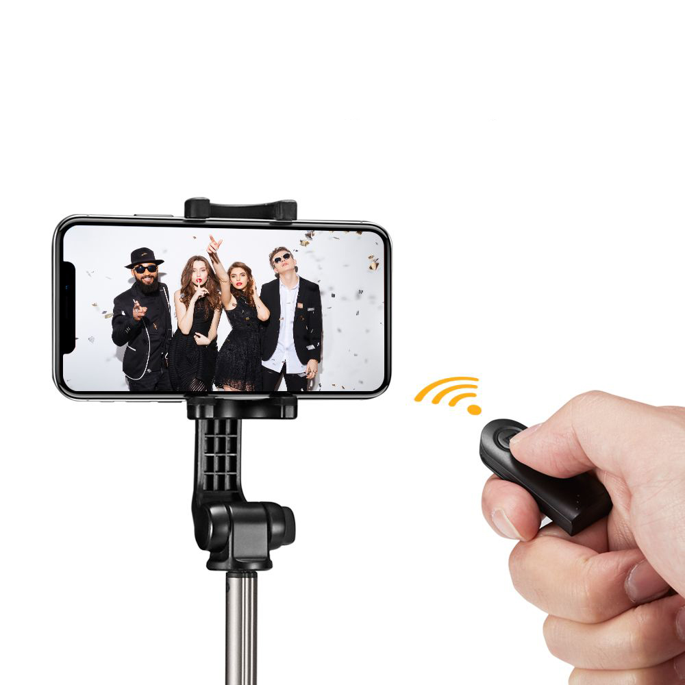 Selfie Stick, kijek, uchwyt Spigen Tripod S540W Wireless dla urządzeń mobilnych z systemem z iOS / Android.